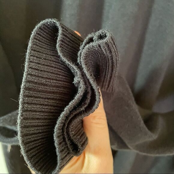 Medium Geoffrey Beene Black quarter zip sweater - Picture 3 of 12